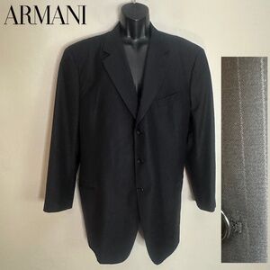Armani Collezioni Custom Striped Blazer 48R Gently worn Made in Italy 100% wool